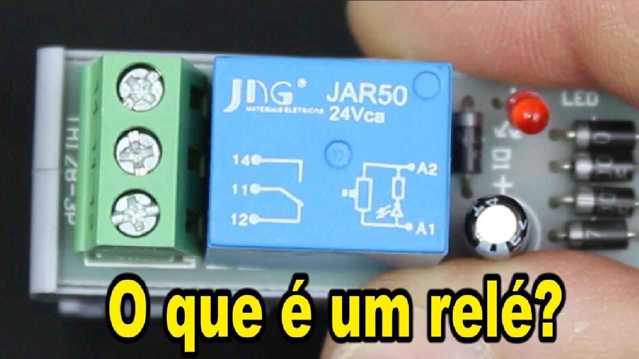 O que é um relé? Qual é a sua função?  Eu explico TUDO