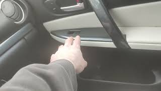 How to fix Mazda windows not rolling up