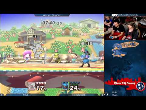 TO11 - MrLz (Game and Watch) vs iPunchKidsz (Lucario) - Project M Winners Quarters