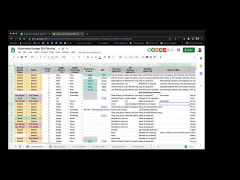 Kubernetes SIG Storage 20200716