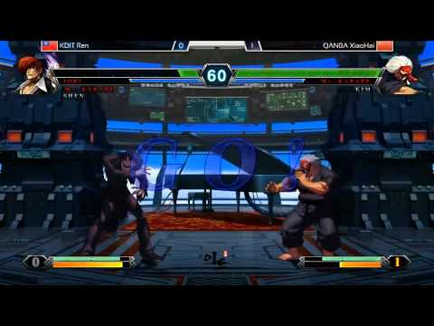 IGT 2014 KOF XIII Losers SemiFinal KDIT Ren vs Qanba Xiaohai