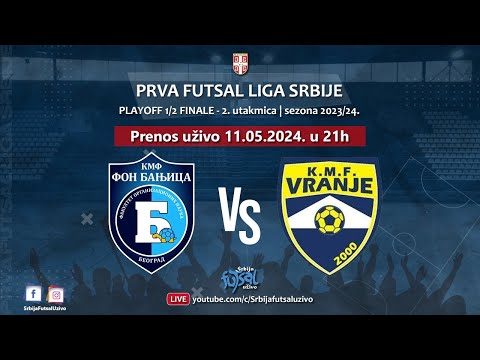 PLAYOFF KMF FON Banjica - KMF Vranje | Prva futsal liga Srbije