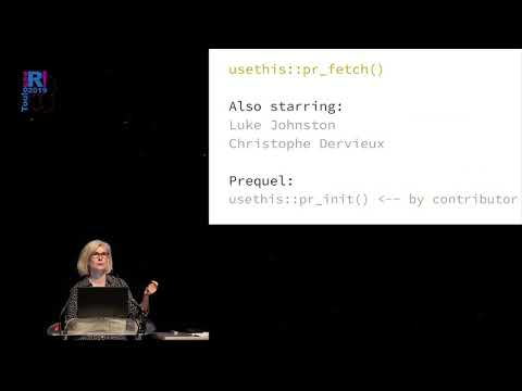 useR! 2019 Toulouse - Talk Programming 1 - Jennifer bryan