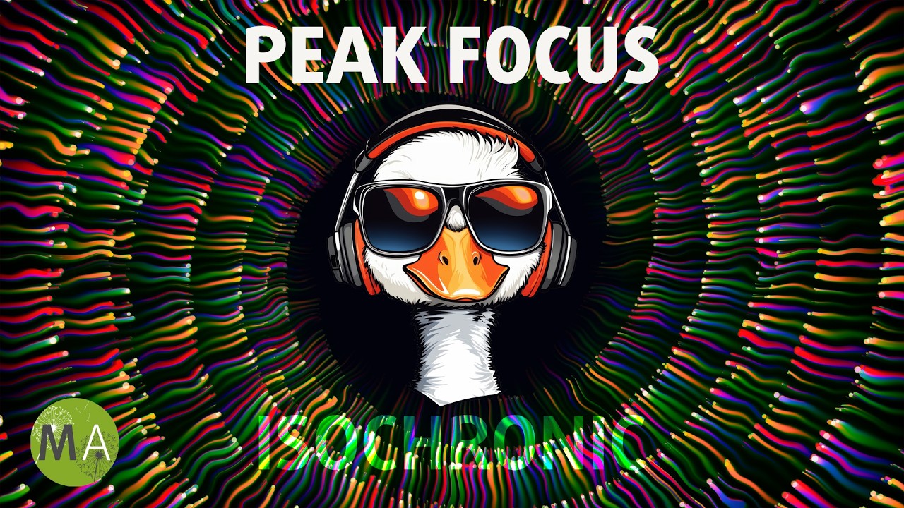 Peak Focus for Complex Tasks - Goose Mix with Beta Isochronic Tones