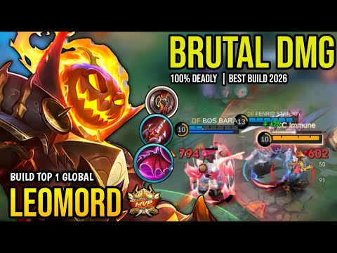 LEOMORD BEST BUILD 2026 | BUILD TOP 1 GLOBAL LEOMORD GAMEPLAY | MOBILE LEGENDS✓