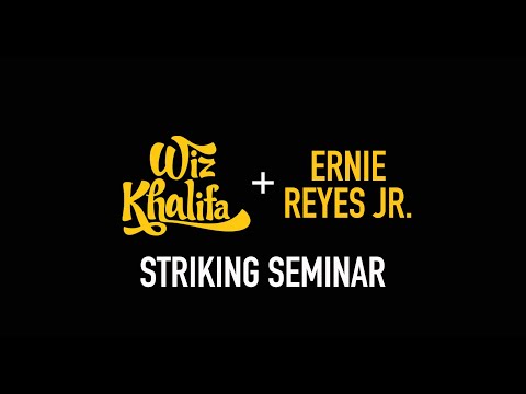 Wiz Khalifa + Ernie Reyes Jr. Striking Seminar