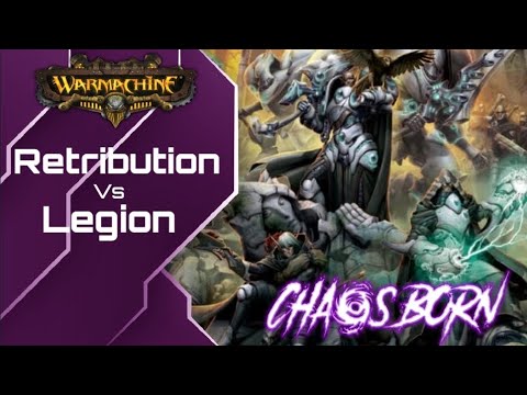 Warmachine & Hordes Battle Report - Retribution of Scyrah Falcir vs Legion of Everblight Anamag