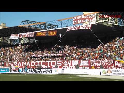 "GRANADICTOS 24 vs Caracas F.C. | 3era Jornada TC2014" Barra: Granadictos &bull; Club: Carabobo