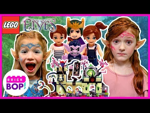 LEGO Elves Breakout From The Goblin King's Fortress Unboxing, Skit, and Review! #41188