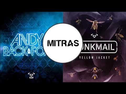 Andy C X Junk Mail - Back & Forth X Yellow Jacket (Mashup)