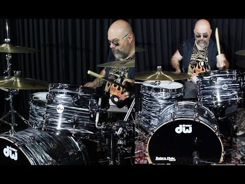 Bateria DW Collectors Pure Maple Black Oyster Quick Check Drum Set