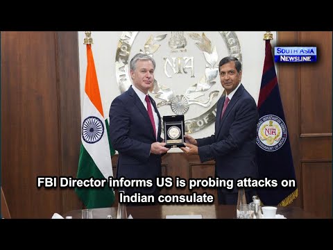 FBI Director informs US is probing attacks on Indian consulate