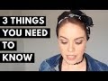 WHY YOU NEED TO CRY 3 THINGS YOU NEED TO KNOW