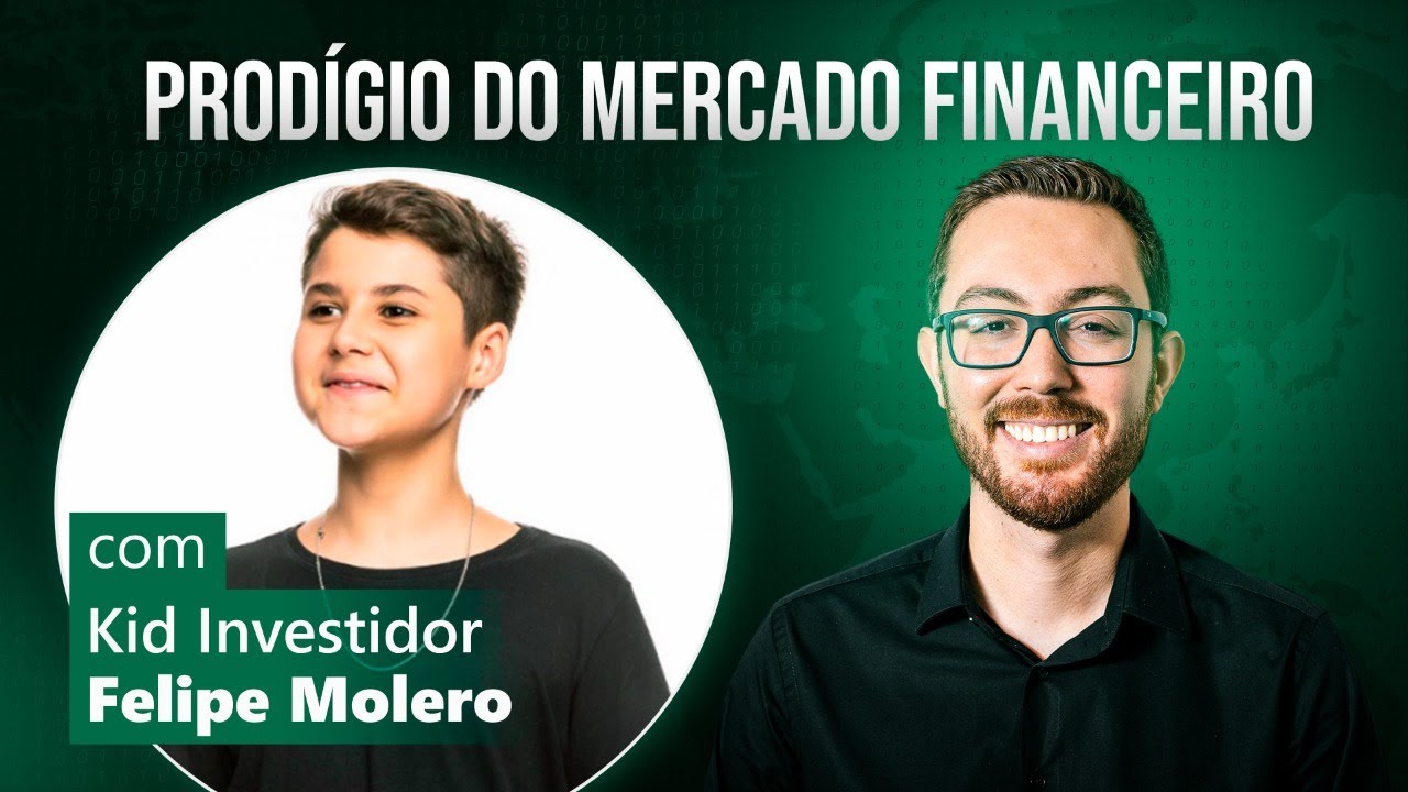 PRODÍGIO DO MERCADO FINANCEIRO | Felipe Molero - KID INVESTIDOR | JIMMYCAST #15