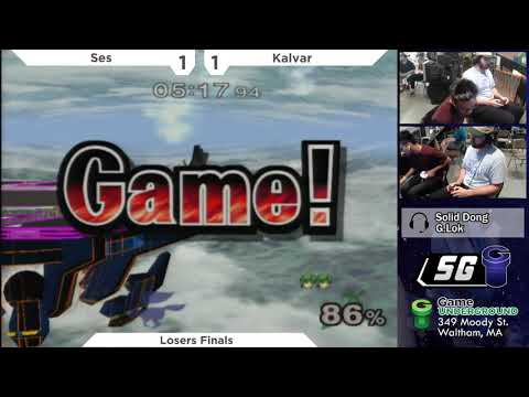SG 21.4 SSBM - Ses (Fox) vs. Kalvar (Marth) - Melee LF