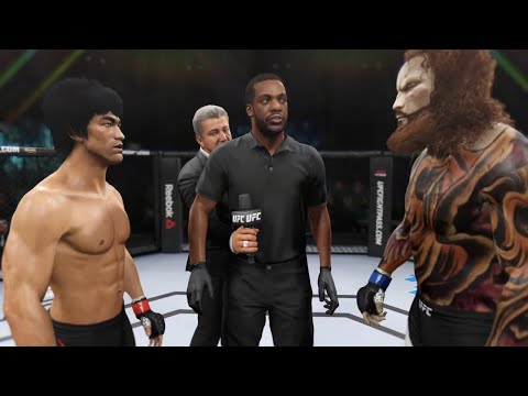 UFC 2 - Bruce Lee vs. Big Beast - Crazy UFC 👊🤪