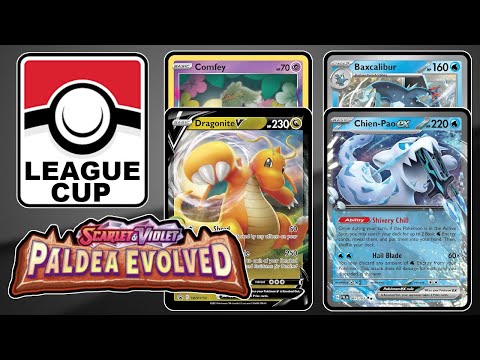 ROUND 1:  Dragonite/Lost Box vs Chien-Pao/Baxcalibur - Pokemon TCG League CUP