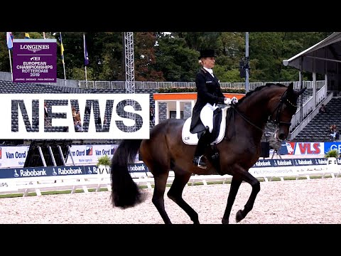 German Dressage Team in top position after day 1 | Longines FEI European Championships