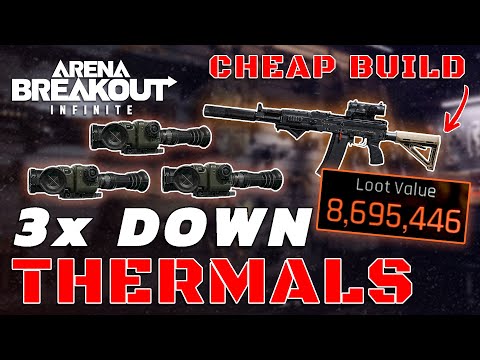 Cheap AK-102 Build DESTROYS Thermal Players x3 – Arena Breakout Infinite