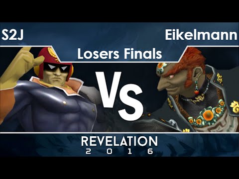 Rev2016  - TEMPO | S2J (C Falcon) vs EE Lunacy | Eikelmann (Ganon, Bowser) Losers Finals - Melee