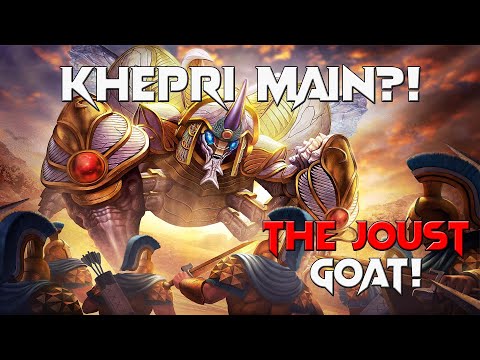 Smite - KHEPRI IS THE BEST GUARDIAN! 0 Learners Gap!