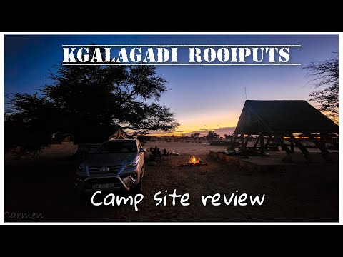 Rooiputs Kgalagadi Camp Site Review:  What to expect, sightings, our best experiences