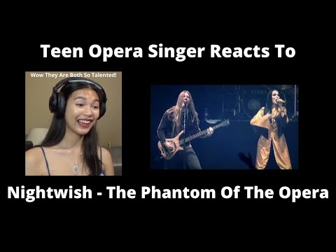 Teen Opera Singer Reacts To NIGHTWISH - The Phantom Of The Opera