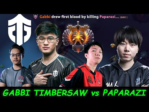 Entity Gabbi Timbersaw Whitemon Dreamocel vs Paparazi - Server SEA RANKED Dota 2
