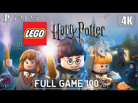 LEGO Harry Potter: Years 1-4 Remastered PS5 - Full Game 100% Longplay Walkthrough 4K 60FPS