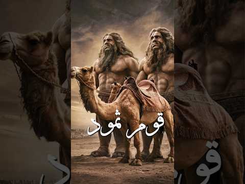 ثمود مع ناقة و نبي صالح