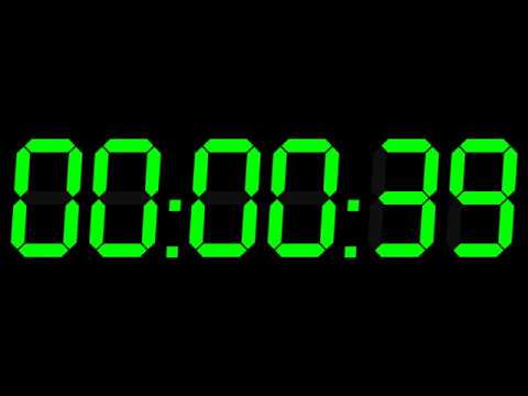 Green Digital Clock