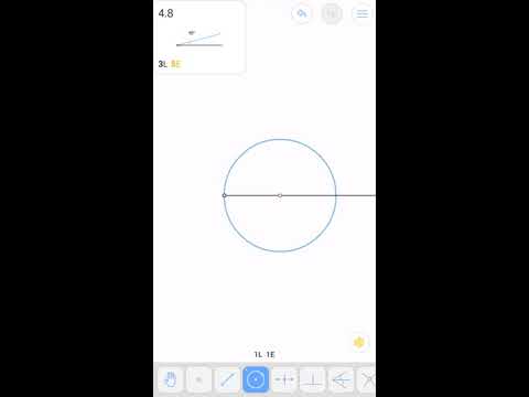 Euclidea 4 delta 4.8 all star walkthrough solution
