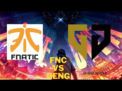 FNC vs GEN.G | Highlights | Day 4 | Groups | S10 League of Legends | Worlds 2020