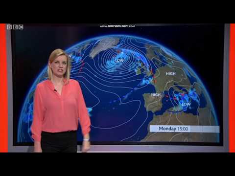 Emily Wood BBC Spotlight lunchtime weather October 7th 2019 - 60 fps