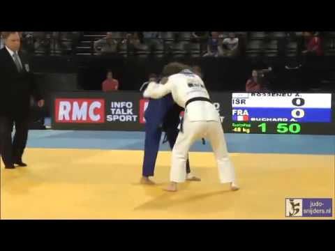 Judo 2014 European Championships Montpellier: Rosseneu (ISR) - Buchard (FRA) [-48kg] QF