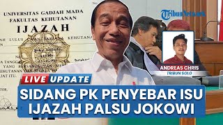 Sidang PK Penyebar Isu Ijazah Jokowi Digelar di Solo Tanpa Bambang Tri, Pengacara Balas di 17 Juli