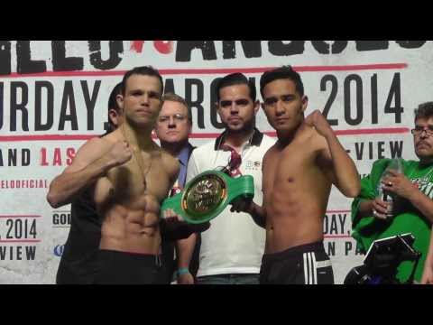 Dinamita Alvarez vs. Yeyo Thompson Weigh ins