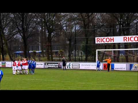 Kay Hilverink wedstrijd 01-12-2012 Zeeburgia D1 - AZ D1