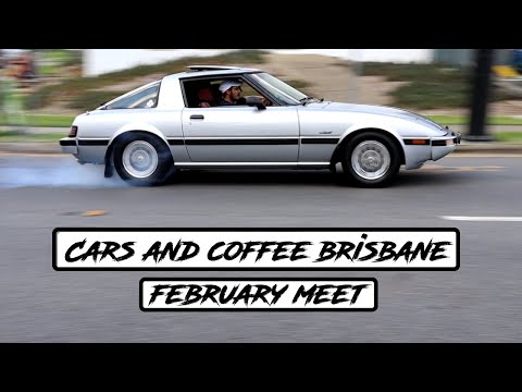 Modified Cars Leaving Cars And Coffee Brisbane - February Meet | Skids, Burnouts, Pulls, and more!
