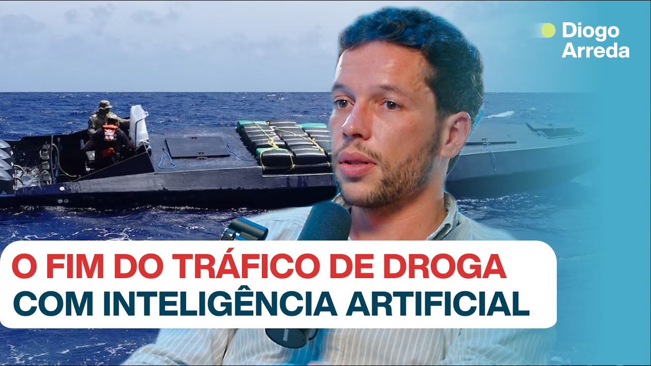 #198: INTELIGÊNCIA ARTIFICIAL VAI ACABAR COM O TRÁFICO DE DROGA c/ Diogo Arreda