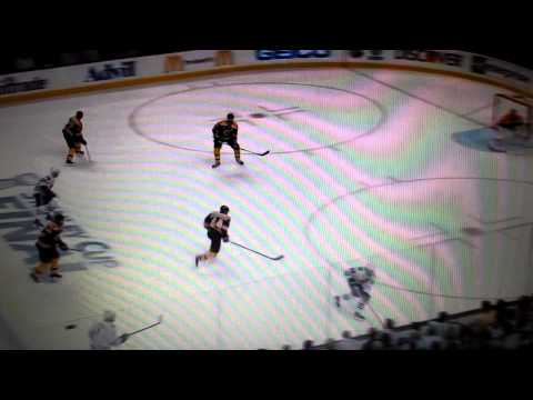 Blackhawks Bruins Game 4 OT winner by Seabrook