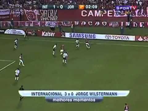 INTERNACIONAL 3 X 0 JORGE WILSTERMANN - LIBERTADORES 2011