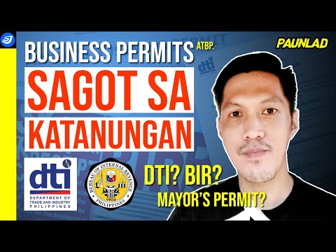 , title : 'BUSINESS PERMIT REGISTRATION PHILIPPINES TIPS | DTI BIR SEC Mayor's Permit (SAGOT SA TANONG)