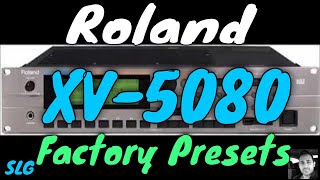 Video thumbnail for Roland | XV-5080 | Factory Presets (No Talking) by Simon Le Grec