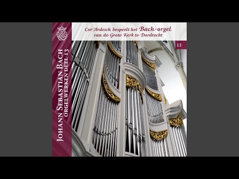 Prelude and Fugue in A minor, BWV 551: Prelude