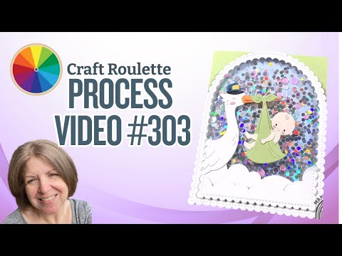 🎉 Arched Shaker Card! | Craft Roulette Process Video #303 | Special Delivery