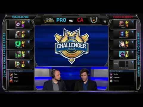 Team LoLPro vs Curse Academy | Game 1 Semi Finals S4 NA CS #2 Summer 2014 | PRO vs CA G1