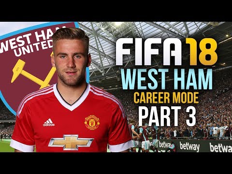 FIFA 18 West Ham Career Mode Gameplay Walkthrough Part 3 - CUP FINAL ???