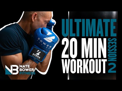 Ultimate 20 Minute Heavy Bag Workout Session 2 | Boxing For Fat loss