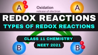 Redox | Types of Redox Reactions | Class 11 Chemistry | NEET | 2021